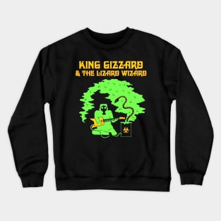 Guitar with snake Crewneck Sweatshirt